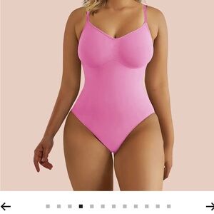 Pink Shapewear Bodysuit by ShapeRX New in Package